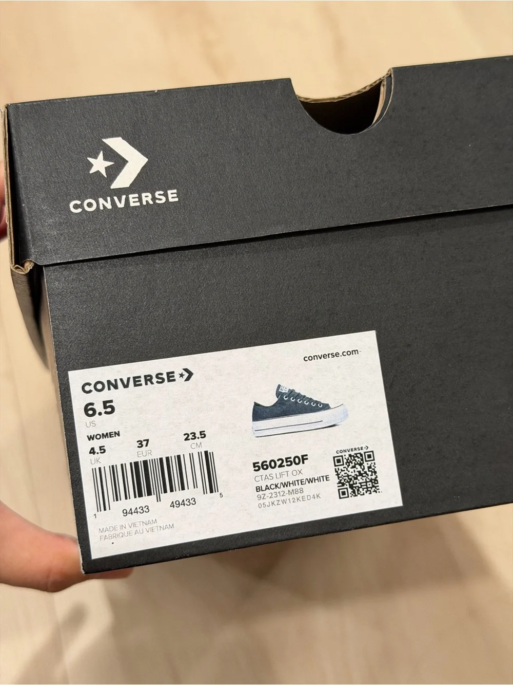 Converse - Chuck Taylor All Star Lift Platform Canvas Low-Top Sneakers - Picture 15 of 15